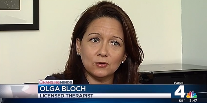 Therapist Olga Bloch explains empty nest syndrome on NBC 4